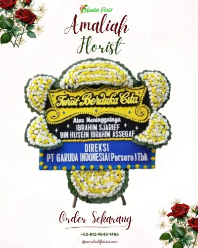 Papan Bunga Duka di Manduang